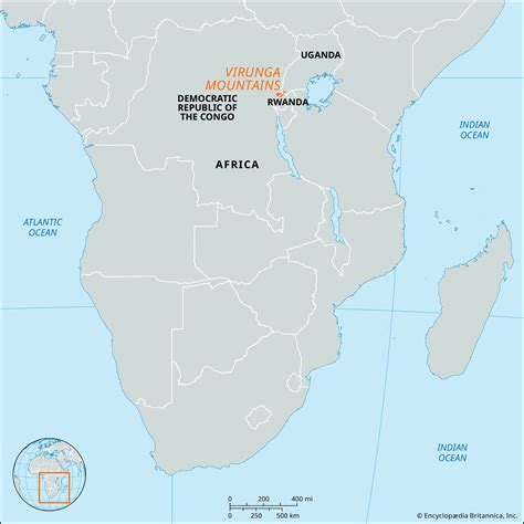 Virunga Mountains | Map, Eruptions, Rwanda, & Facts | Britannica