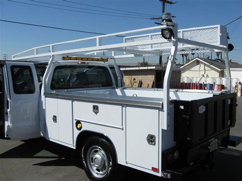 Harbor Low Profile Service Body with Liftgate For Monte Vista Water District | Harbor Truck and Van