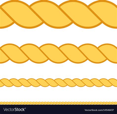 Seamless rope macro thread texture Royalty Free Vector Image