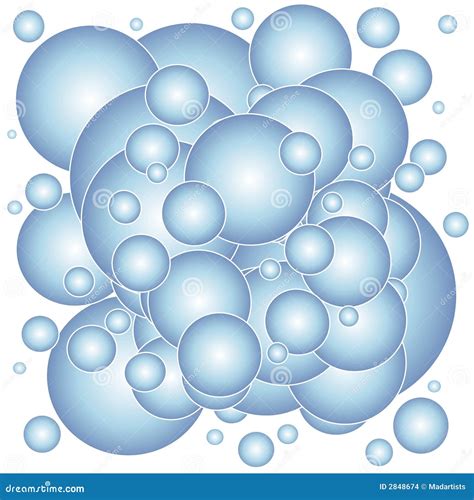 Soap Suds Bubbles Clip Art Stock Images - Image: 2848674