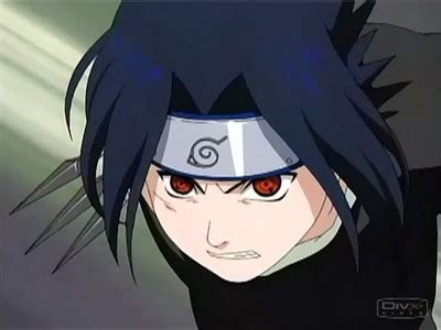 could anybody help me what is the hair color of sasuke's hair black or blue???? - Uchiha Sasuke ...