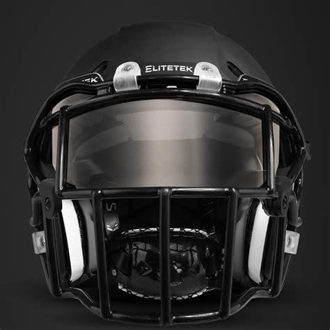 Smoked Tinted Football Visor– EliteTek Sports