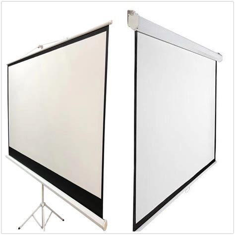 Matte White Projector Projection Screen Material PVC DIY - Polyester ...