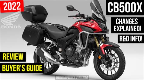 2022 Honda CB500X Review / Specs + New Changes Explained, Features, R&D Info + More! | Adventure ...