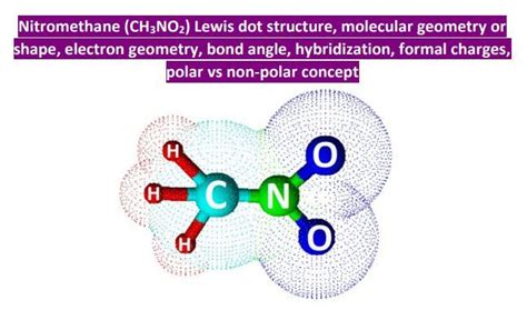 CH3NO2 Lewis structure, molecular geometry, bond angles, resonance structure | Molecular ...