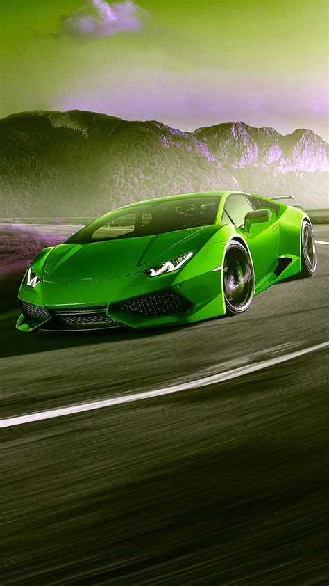 Green Lamborghini Wallpaper Hd