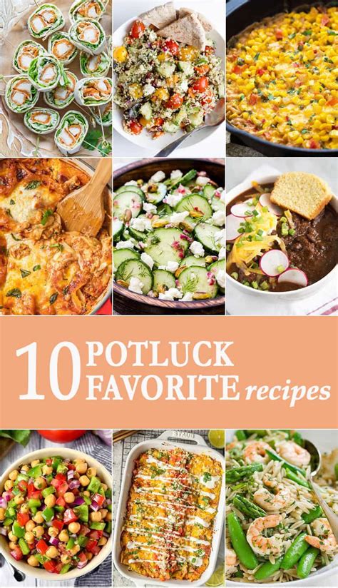 10 Potluck Favorites | Potluck recipes, Main dish for potluck, Best potluck dishes