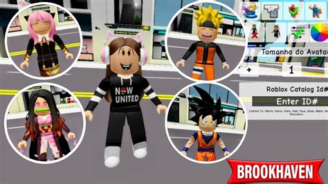 IDEIAS DE SKIN DE ANIME NO BROOKHAVEN ROBLOX - YouTube