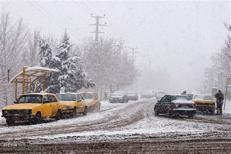 Mehr News Agency - Heavy snowfall in Urmia