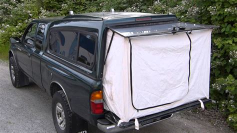 Tent End For A Pickup Truck | Truck bed tent, Truck bed camping, Truck tent