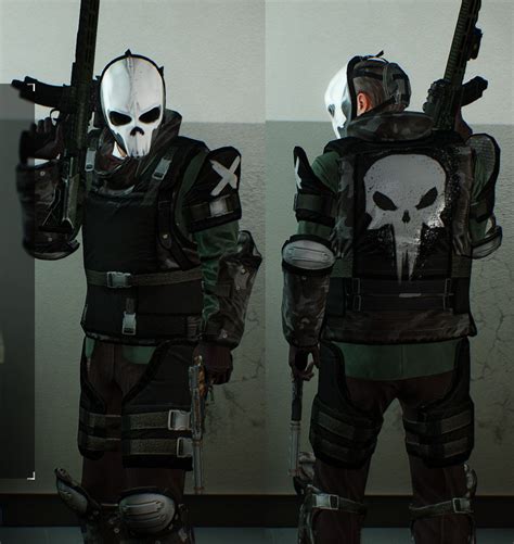 "Cosplaying" The Punisher in Payday 2 | Justiceiro, Forças especiais, Ideias para personagens