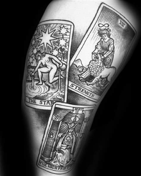 tarot card tattoo design - Dirk Pinckney