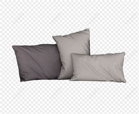 Pillow, Dark Gray, Dark Grey, Kid Pillow PNG Transparent Background And ...