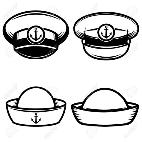 Sailor Hat Drawing at GetDrawings | Free download