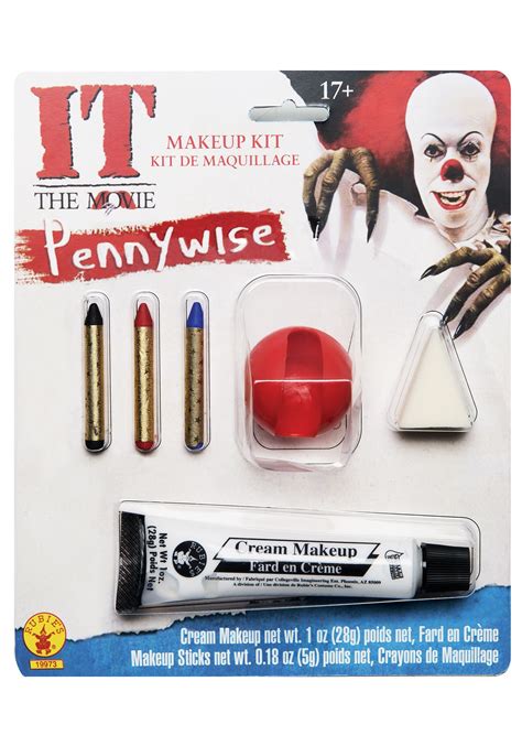 Rubies IT: The Movie Pennywise Makeup Kit Classic