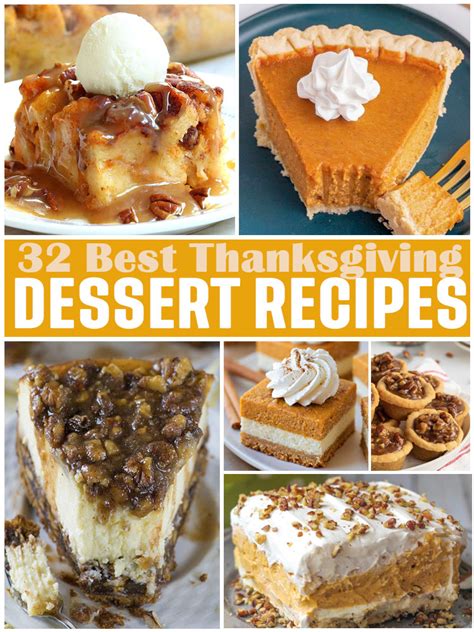 32 Best Thanksgiving Dessert Recipes - OMG Chocolate Desserts