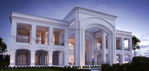 Prince Home ( Saudi Arabia ) on Behance | Architectural house plans, Classic house exterior ...