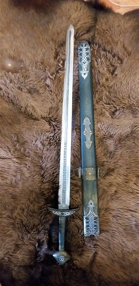 VIKING SWORD 100% replica Norse sword with runes sword in | Etsy