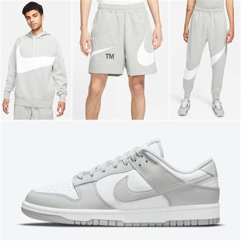 Nike Dunk Low Grey Fog Shirts Clothing Matching Outfits