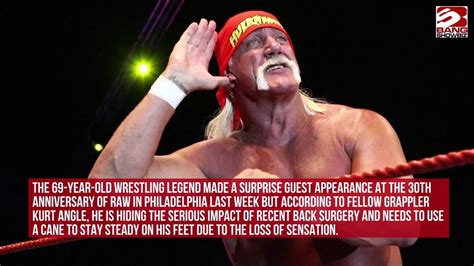 Hulk Hogan responds to claims he's 'unable to feel his legs' | indy100