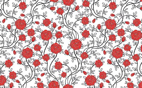 Download Flower Abstract Pattern HD Wallpaper