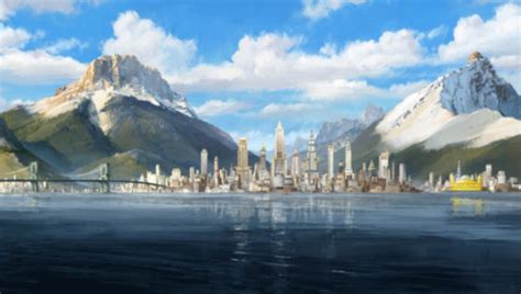 Avatar Legend Of Korra – Republic City PS Vita Wallpapers - Free PS Vita Themes and Wallpapers