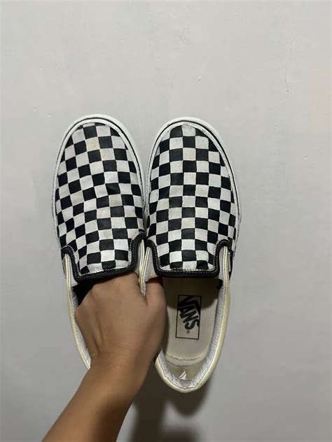 Authentic Vans Checkerboard, Women's Fashion, Footwear, Sneakers on ...