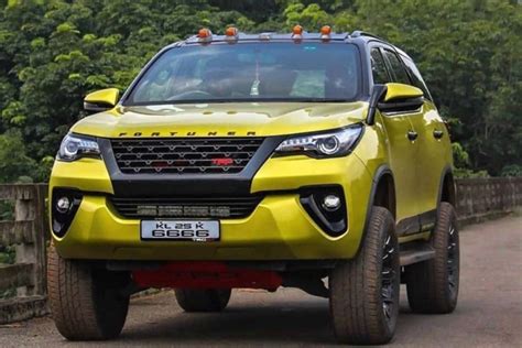 This Modified Toyota Fortuner is Called The Yellow Ghost and Rightly So ...