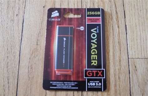 Corsair Flash Voyager GTX USB 3.0 256GB Flash Drive Capsule Review