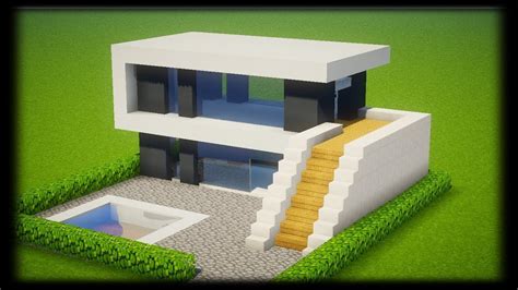 Ment Faire Une Maison Moderne Sur Minecraft Oximoz - Bios Pics