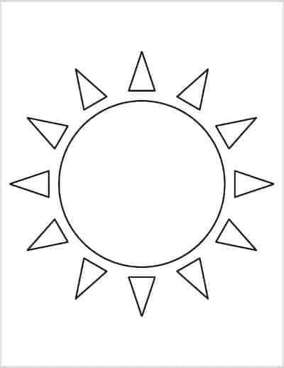 sun templates lots of shapes and sizes cassie smallwood - free printable sun templates and ...