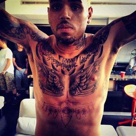 Hot Shots: Chris Brown Shares Tattoo Space...With Rihanna - That Grape Juice