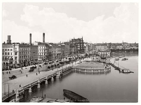 Vintage: historic photos of Hamburg, Germany in the late 19th Century ...