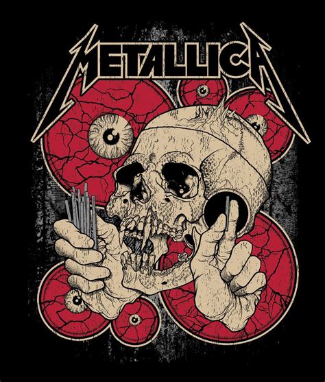 Your Guide To Our Rare Metallica Posters - Metal Hammer | Another Pushead original design, used ...