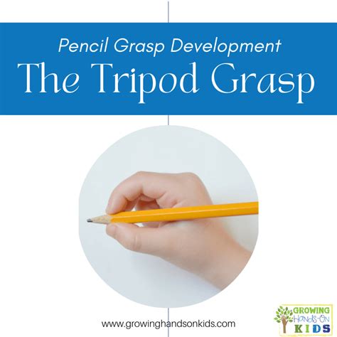 Pencil Grasp Development: The Tripod Grasp