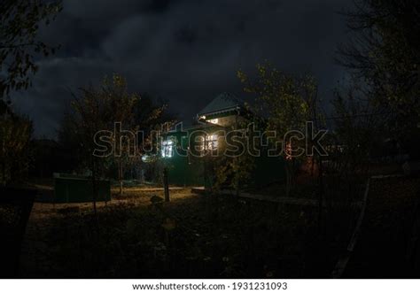 Old House Ghost Forest Night Abandoned Stock Photo 1931231093 | Shutterstock