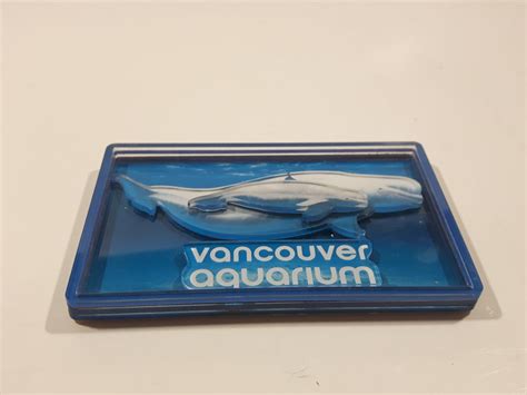 Vancouver Aquarium 3D Beluga Whale 2 1/4" x 3 1/2" Fridge Magnet – Treasure Valley Antiques ...