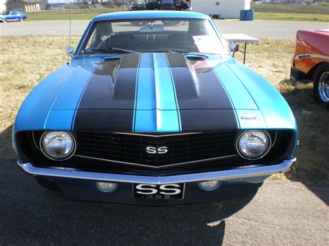 File:1969 blue Chevrolet Camaro SS front.JPG