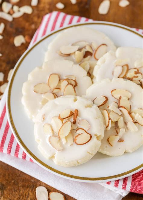 Almond Cookie Recipe {With Glaze!} | Lil' Luna