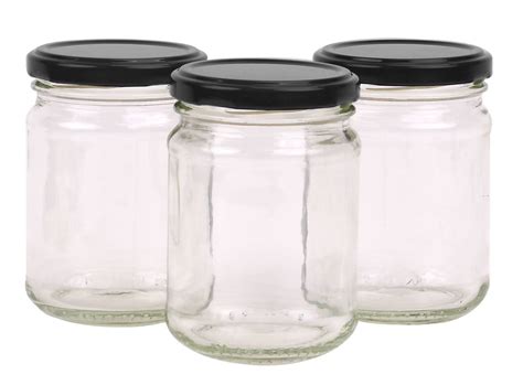 Bulk Buy of Australian Made 250ml Round Glass Jar with Lid