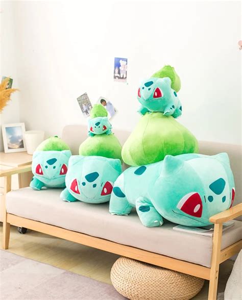 Large Cute Pokemon Bulbasaur Plush - Pokemon Store