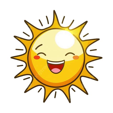 Happy Sun Face, Sun, Happy, Smiley PNG Transparent Clipart Image and PSD File for Free Download