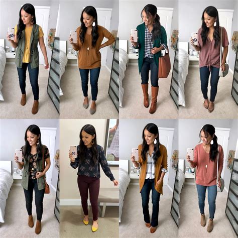 Daily Outfits #37: Outfits for Early Fall - Casual and Business Casual