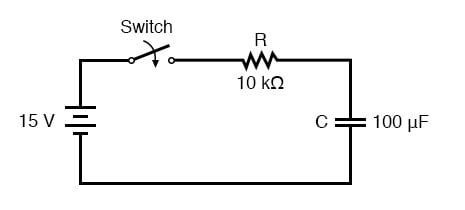 Rc Circuit Voltage Across Capacitor