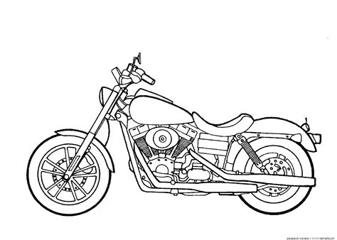 Motorcycle Simple Drawing at GetDrawings | Free download