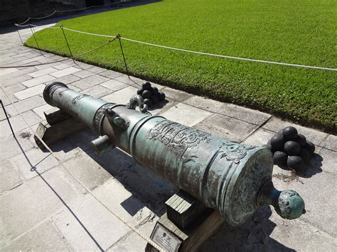 Castillo de San Marcos - Ornate Cannon by DarkMakor on DeviantArt