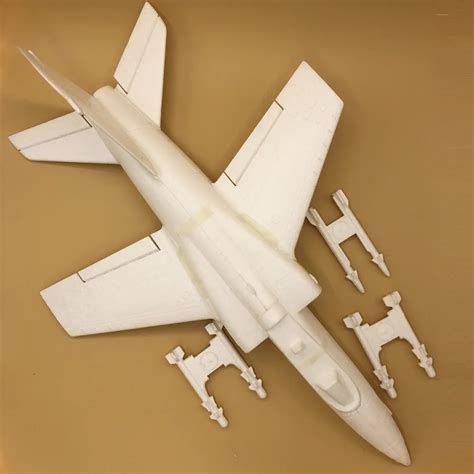 50mm Ducted Fan Jet AMX White Kit-in RC Airplanes from Toys & Hobbies ...