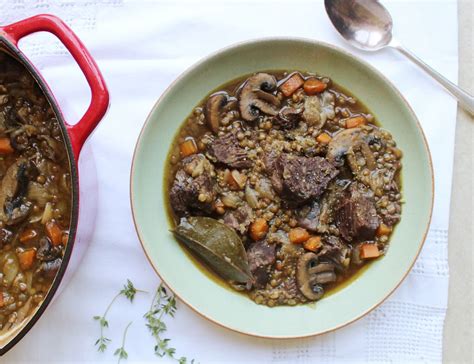 Hearty Ox Cheek & Lentil Stew Recipe | Abel & Cole