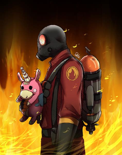 TF2-Pyro by DeluCat on DeviantArt