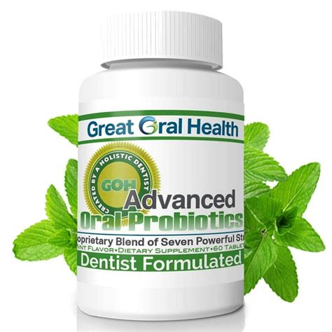 Chewable Oral Probiotics for Mouth — Oral Probiotic — Gum Disease ...